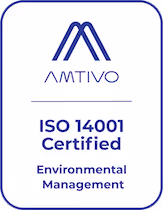 ISO 14001 Environmental Management Certified logo