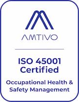 ISO 45001 Occupational Health & Safety Certified logo