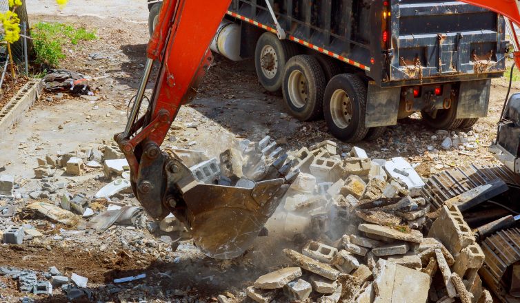 waste on construction sites